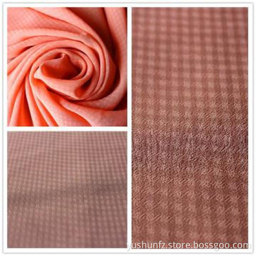 Jacquard Ripstop Chiffon Fabric for Girl\'s Dress and Skirt